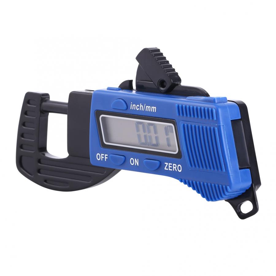 0-12mm Digital Thickness Gauge Carbon Fiber Composites Width Mini Dial Thickness Gauge Caliper Meter Measure Tools