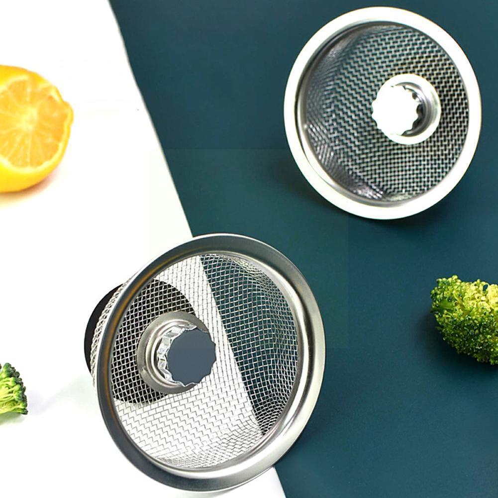 Aço filtro de pia da cozinha malha cabeleireiro filtro de chão buraco dreno chuveiro filtro de cozinha malha rolha pia armadilha d j9i0