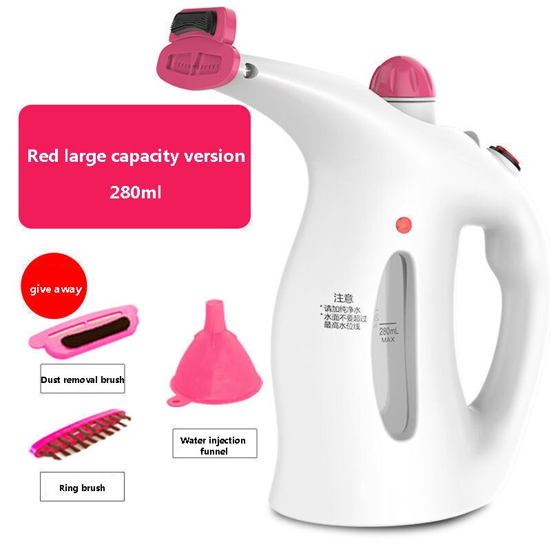 Steam Iron Hand-held Hanging Ironing Machine Household Clothes Ironing Machine Mini Small Portable Clean Wrinkle Removal YZ: White