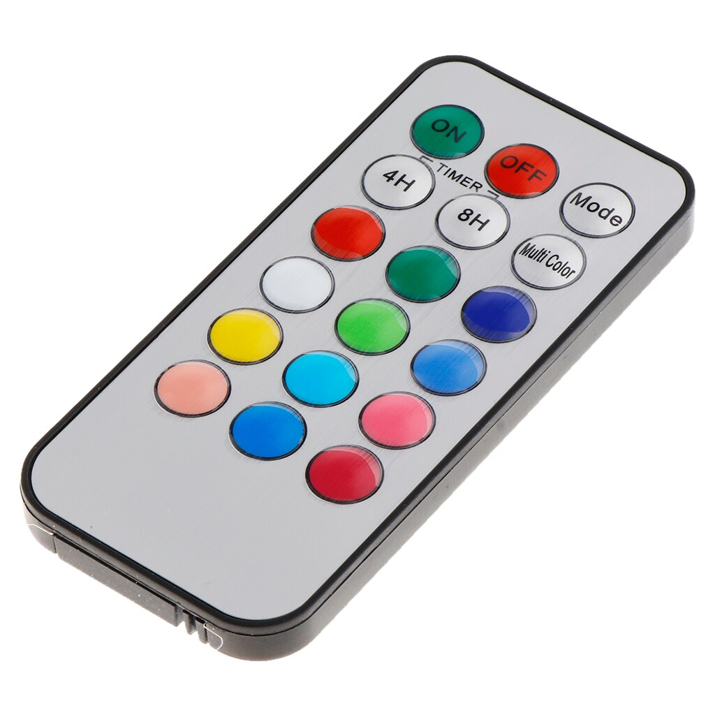 Multifunctional 18-key Remote Control for LED Flameless Candle Adjustable Modes