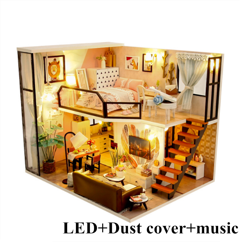 DIY Miniature Doll House Kit Handmade Chinese Style Garden Building Assembly Production Model Christmas Birthday: 19