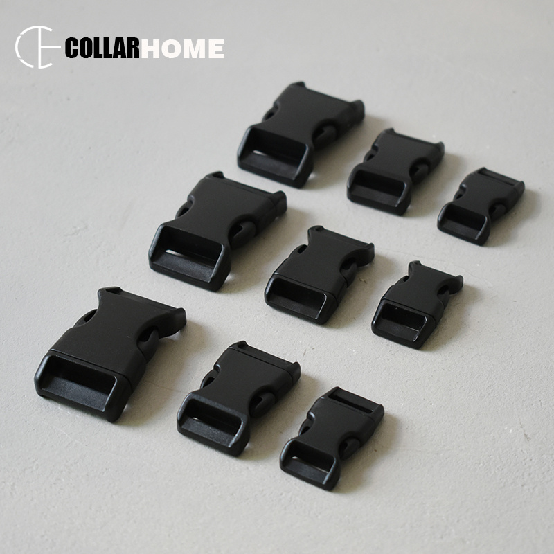 Plastic quick side release buckle 15mm 20mm 25mm DIY dog cat collar harness sewing bag backpack pet supplies aaccessories