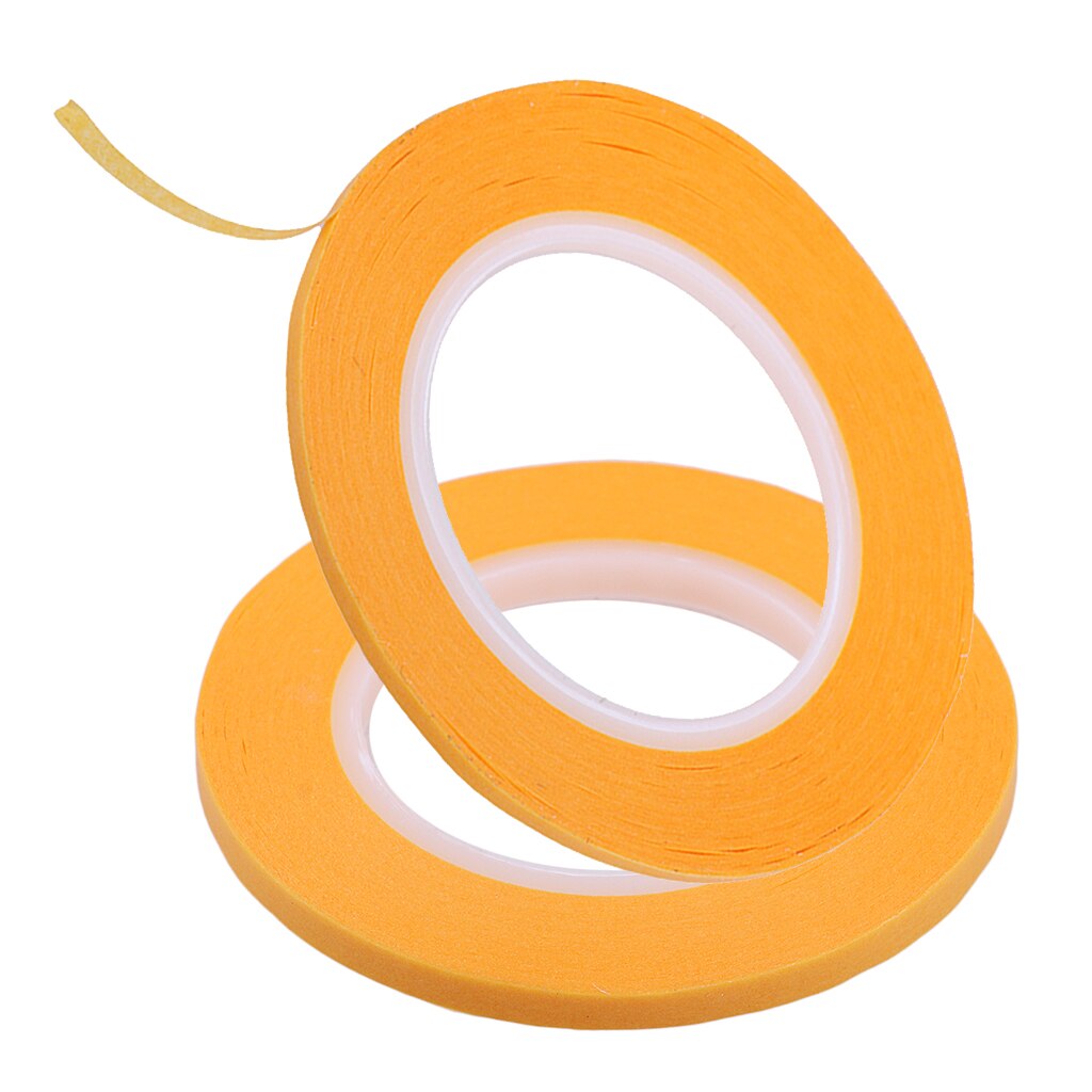 Multi Size Yellow Painting Model Mask Tape Modelling Airbrushing Decoration 6mm 3mm