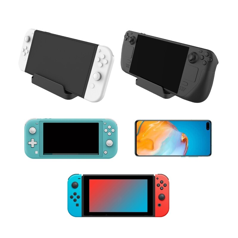 Konsolenhalterung, ständer, basis, halterung, stützgestell für steam deck smartphones, kompatibel mit switch/switch oled/switch lite