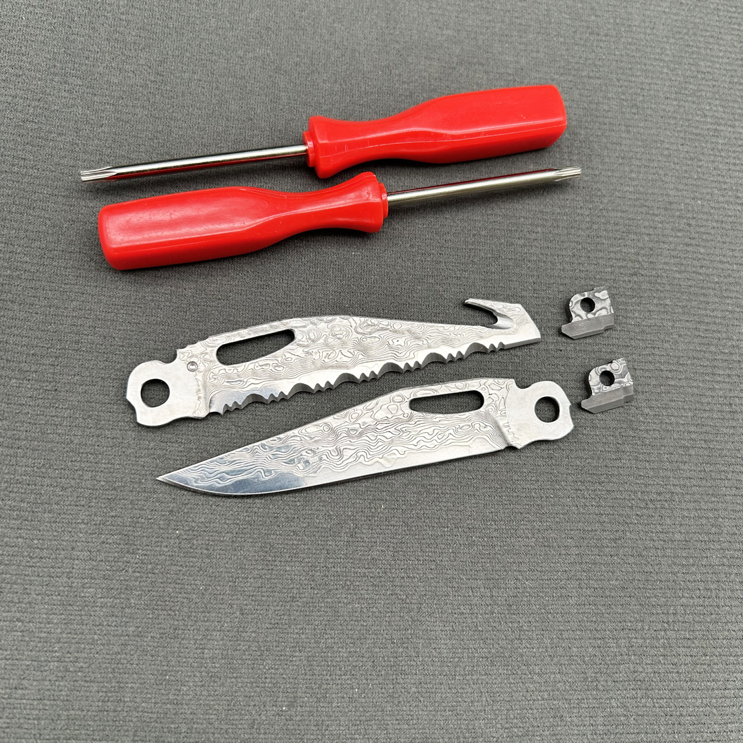 Tillbehör till leatherman tti charge och wave damascus stål reservtång modifieringsdelar originalstorlek multifunktionell