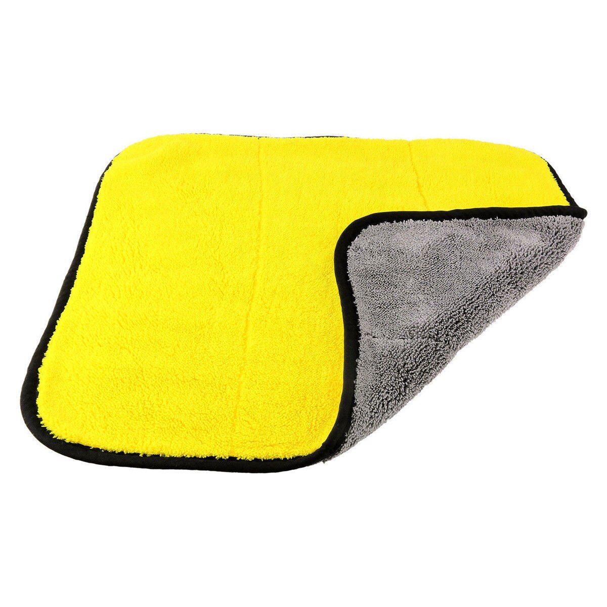 4 størrelse superabsorberende bilvaskeklud mikrofiberhåndklæde rengøring tørringsklude klude, der beskriver bilhåndklæde bilpleje polering: 30 x 30cm