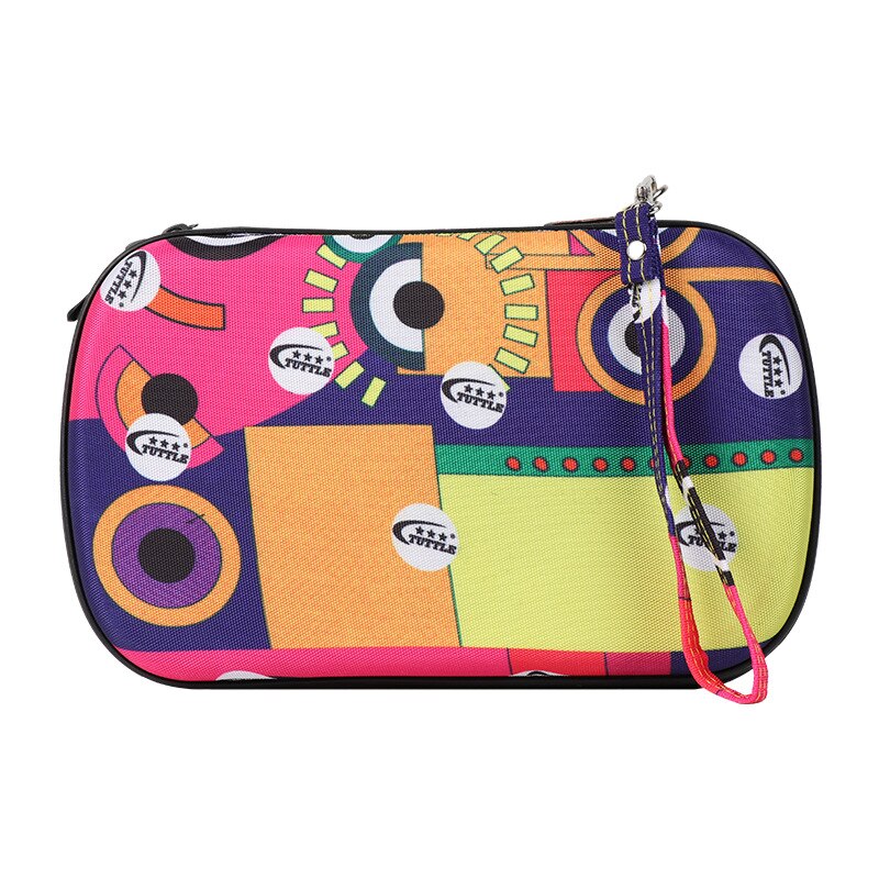 TUTTLE Color Table Tennis Racket Bag Ping-Pong Bat Square Protective Case Handbag Table Tennis Racket Racket Cover: Sunflower