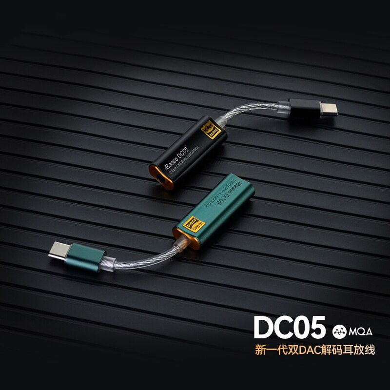 Casque d&#39;écoute décodeur HIFI ibasso dc05, ligne de type c à 3.5mm, Android