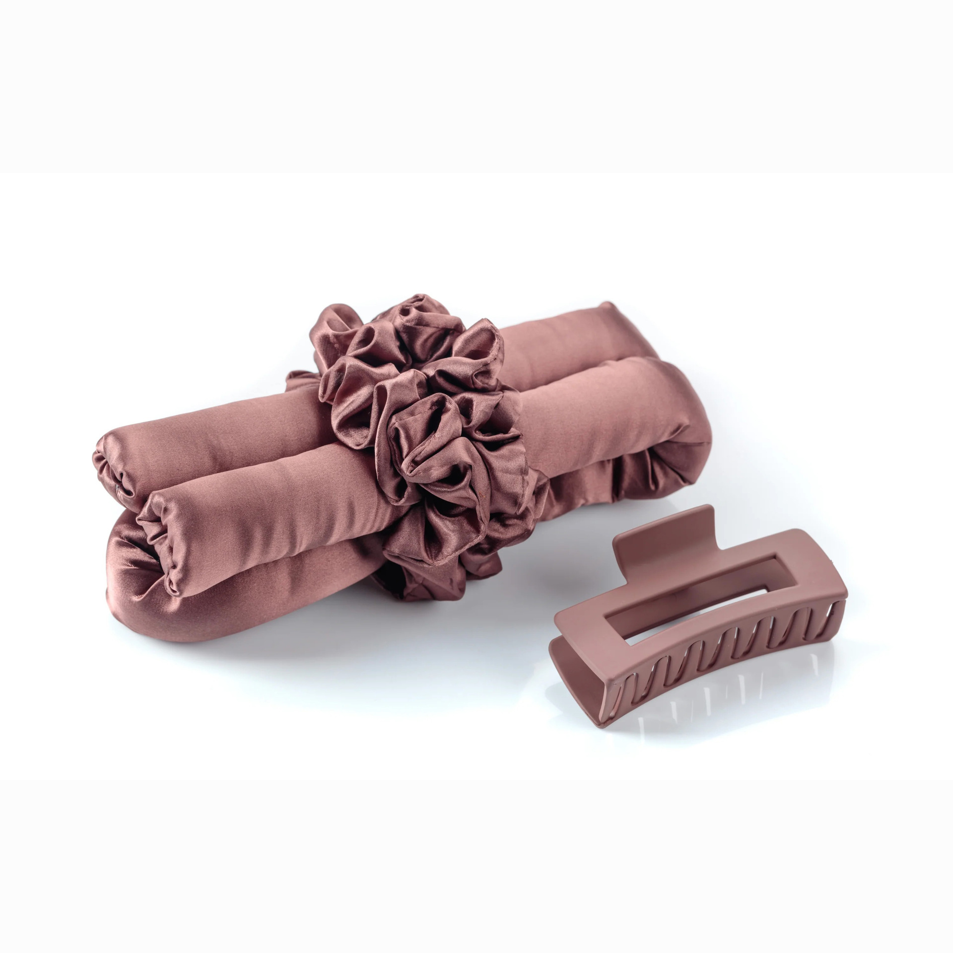 Heatless Curling Rod Headband No Heat Hair Curlers Ribbon Hair Rollers Sleeping Soft Curl Bar Wave Formers DIY Hair Styling Tool: Gold