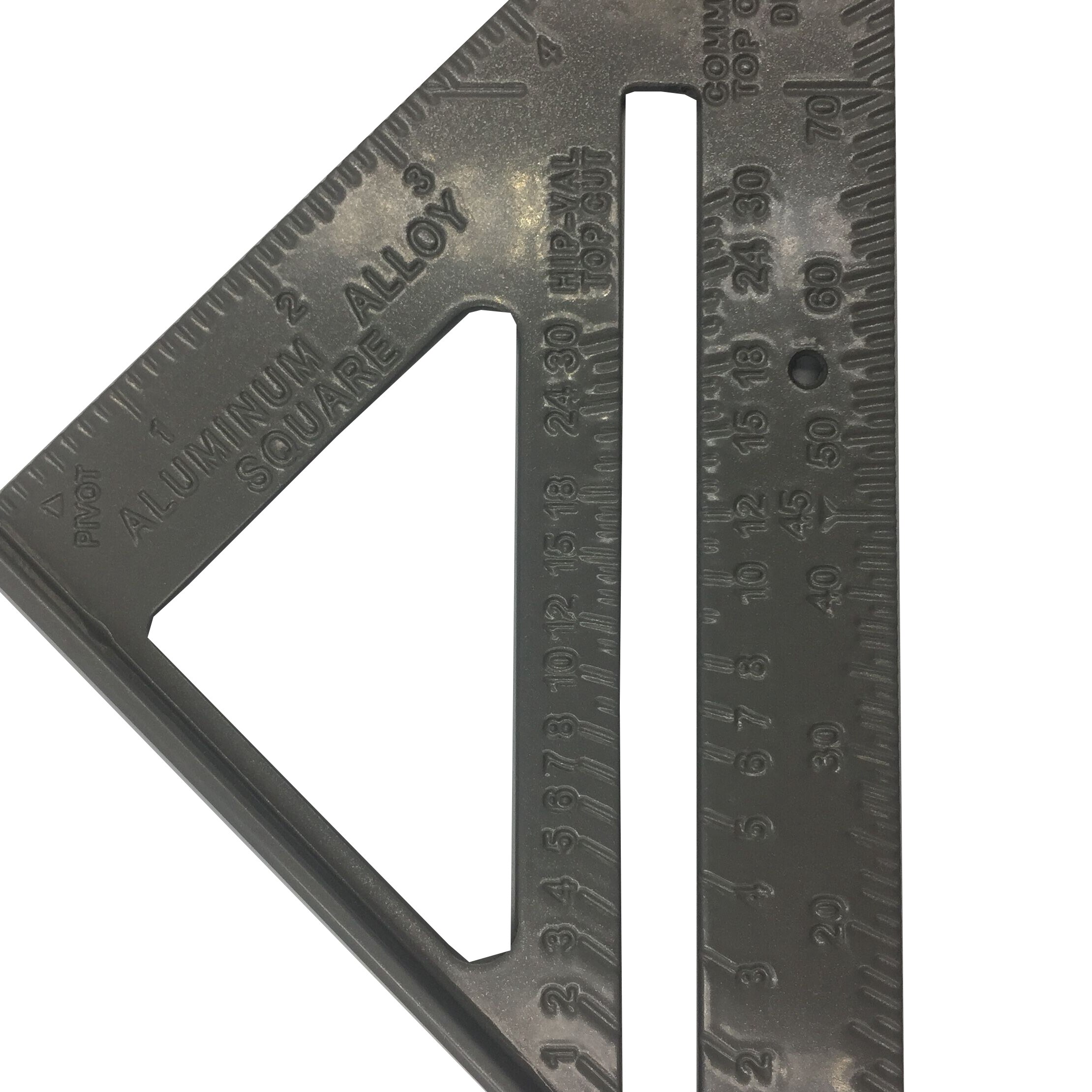 Aluminum Alloy Speed Square Combination Triangle Metric Ruler Carpenter&#39;s Protractor Miter Framing Measuring Tools Tape Measures