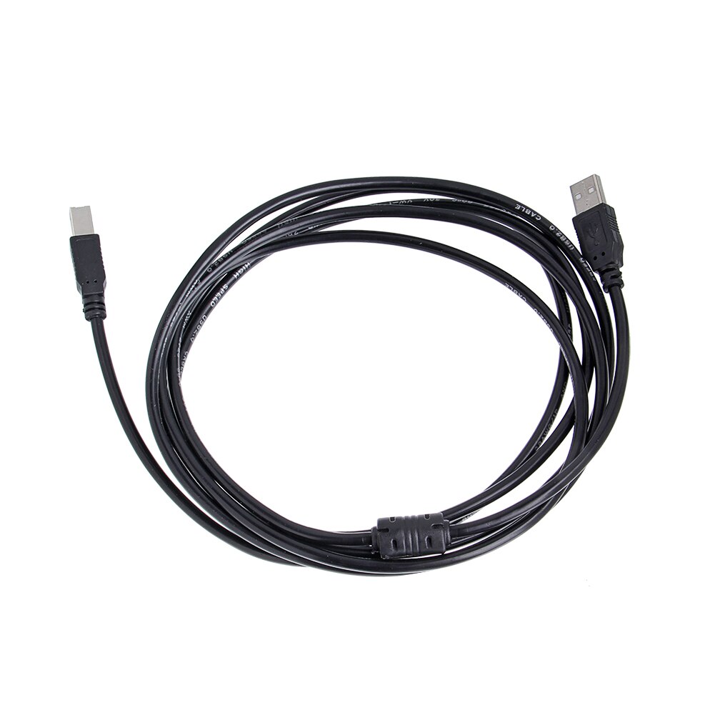USB Print Kabel 3 Meter Drucker Datenkabel Schwarz USB Daten Kabel Volle Kupfer Core