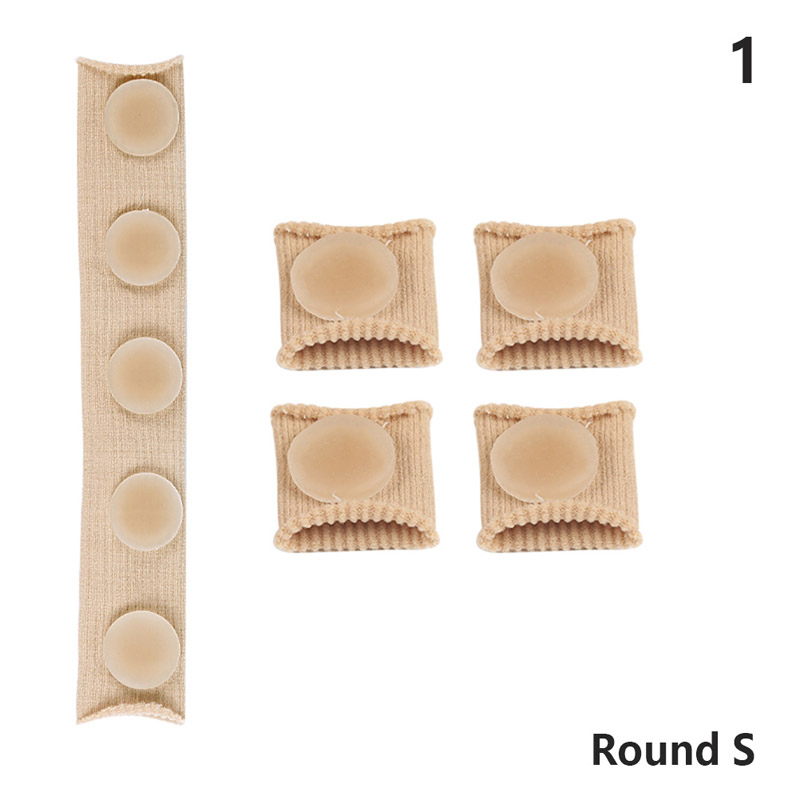 Stof Vinger Teen Protector Separator Buizen Voet Hand Pijnbestrijding Soft Massager Bandage Voetverzorging Gereedschap Eelt Bescherming Gereedschap: Light Grey