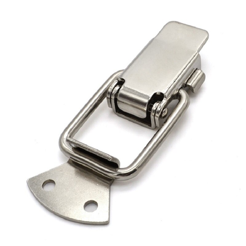 SK3-H-006 industrial machinery heavy iron buckle hardware box buckle lock latch self-locking spring hasp: Default Title