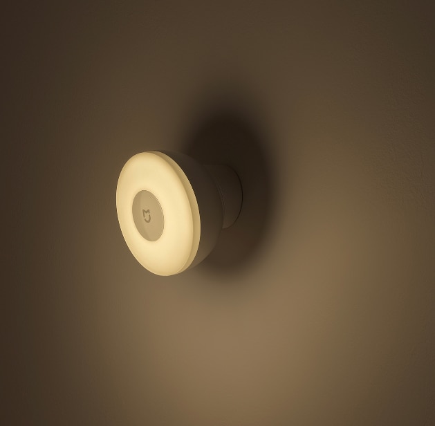 Xiaomi Mijia Led luz nocturna de inducción 2 360 Sensor de movimiento inteligente infrarrojo de brillo ajustable giratorio con Base magnética