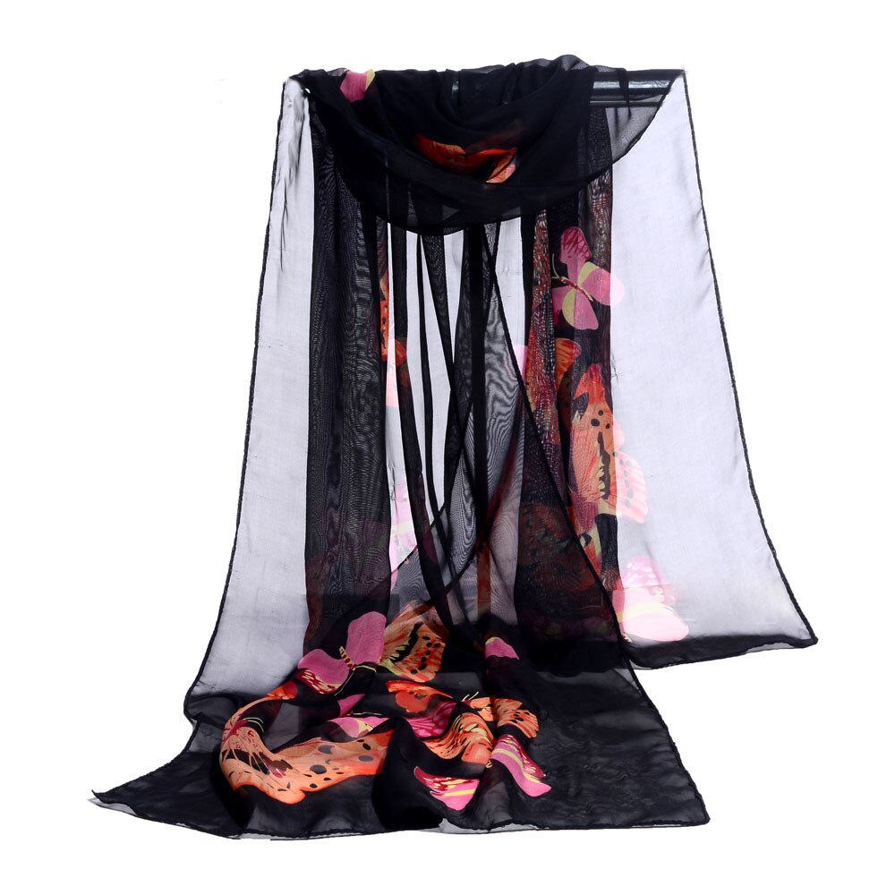 #Z30 Luxury Scarf Women Soft Chiffon Wrap scarf Hijab Spring Autumn Thin Ladies Shawls Scarves Green Bufandas Invierno Mujer
