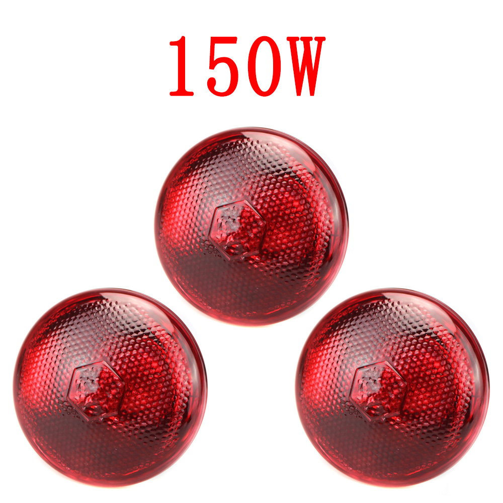 220V Heizung Glühbirne Geflügel Reptil Pflanze Amphibie 100/150/200/275W Heizung Lampe Haustier Vieh infrarot Isolierung Heizung: Leopard
