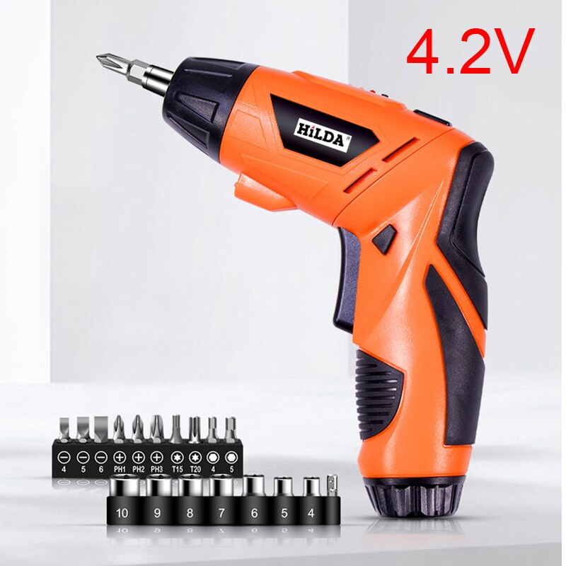 Electric Screwdriver Mini Screwdriver Set Electric Power Tool 3.6V Lithium Rechargeable Drill Electric Screwdriver Cordless