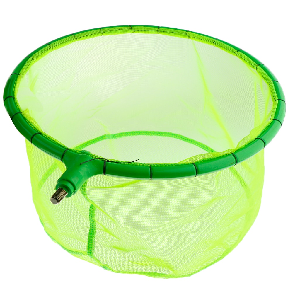 Fishing Landing Net Head Catch Release Tool Mesh Hole Folding Dip Net Fishing Equipment 4 Size Available