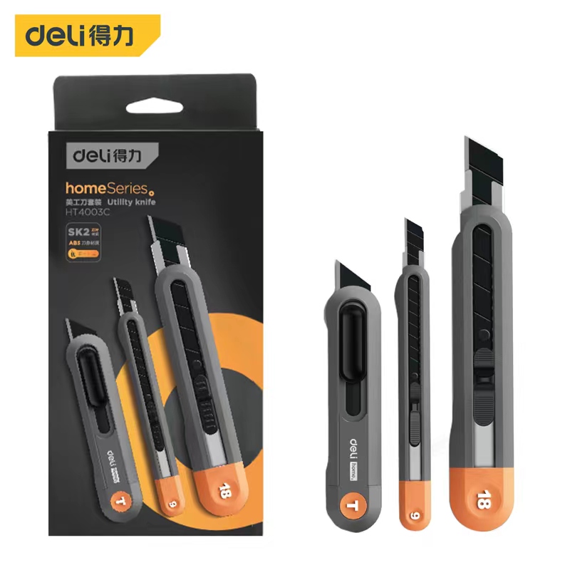 Delikatessen 3-teiliges einstellen Allzweckmesser Kunstschnitzmesser Cutter Schulbedarf Schnittwerkzeuge Tapete Briefpapier Expressversand Sicheres Messer: verrotten