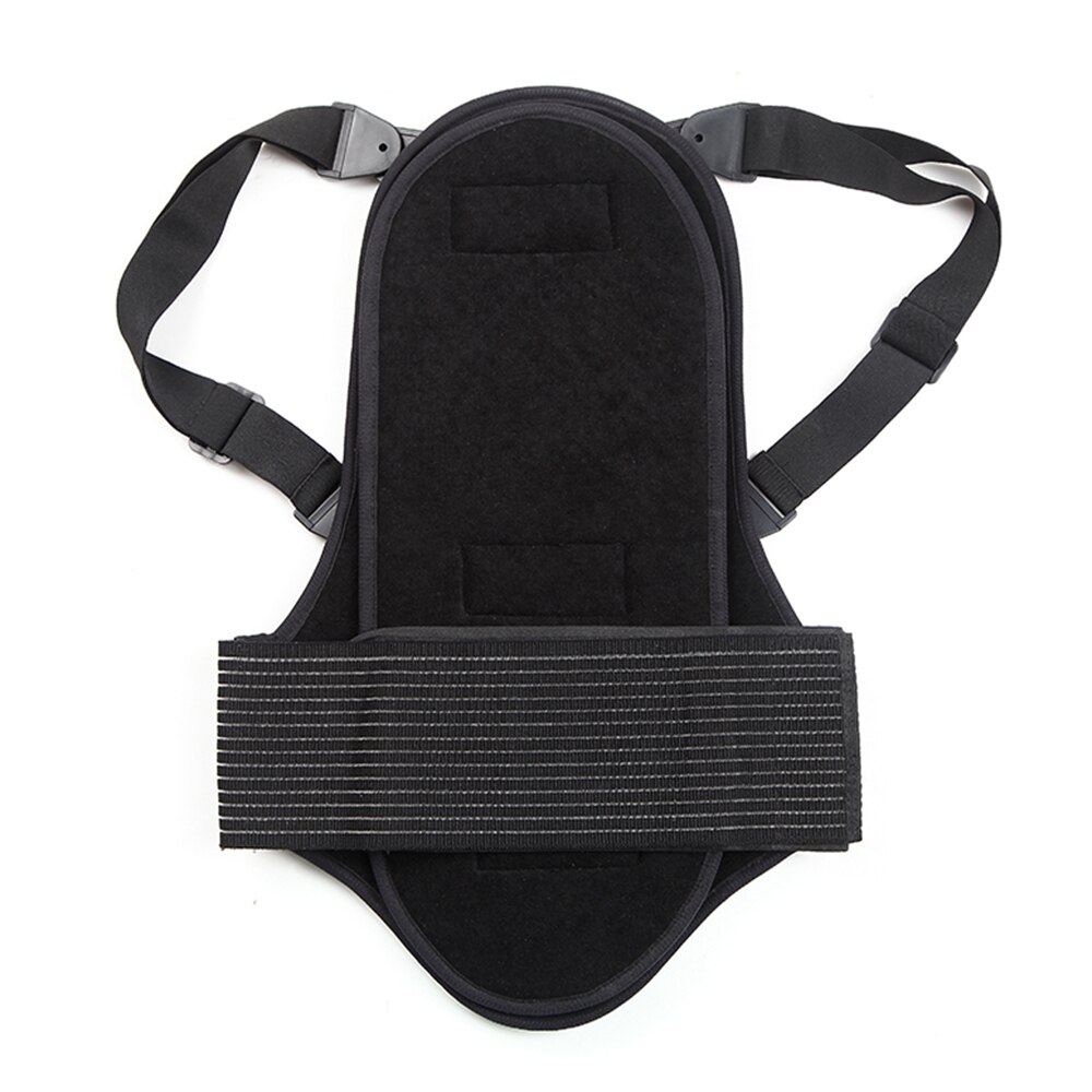 Motorcycle Back Protector Detachable Thick EVA Protection Back Pad Cushion for Motorcycling Mountain Biking Skating Skiing