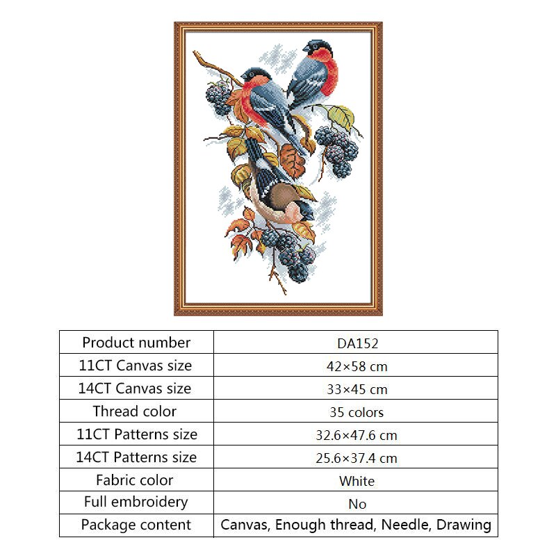 Kit Broderie Point De Croix Photo Personnalisé - Toile 11CT Imprimée, Dimensions 30x30 Cm - Pour Débutants, Fils Inclus - Cadre Non Fourni