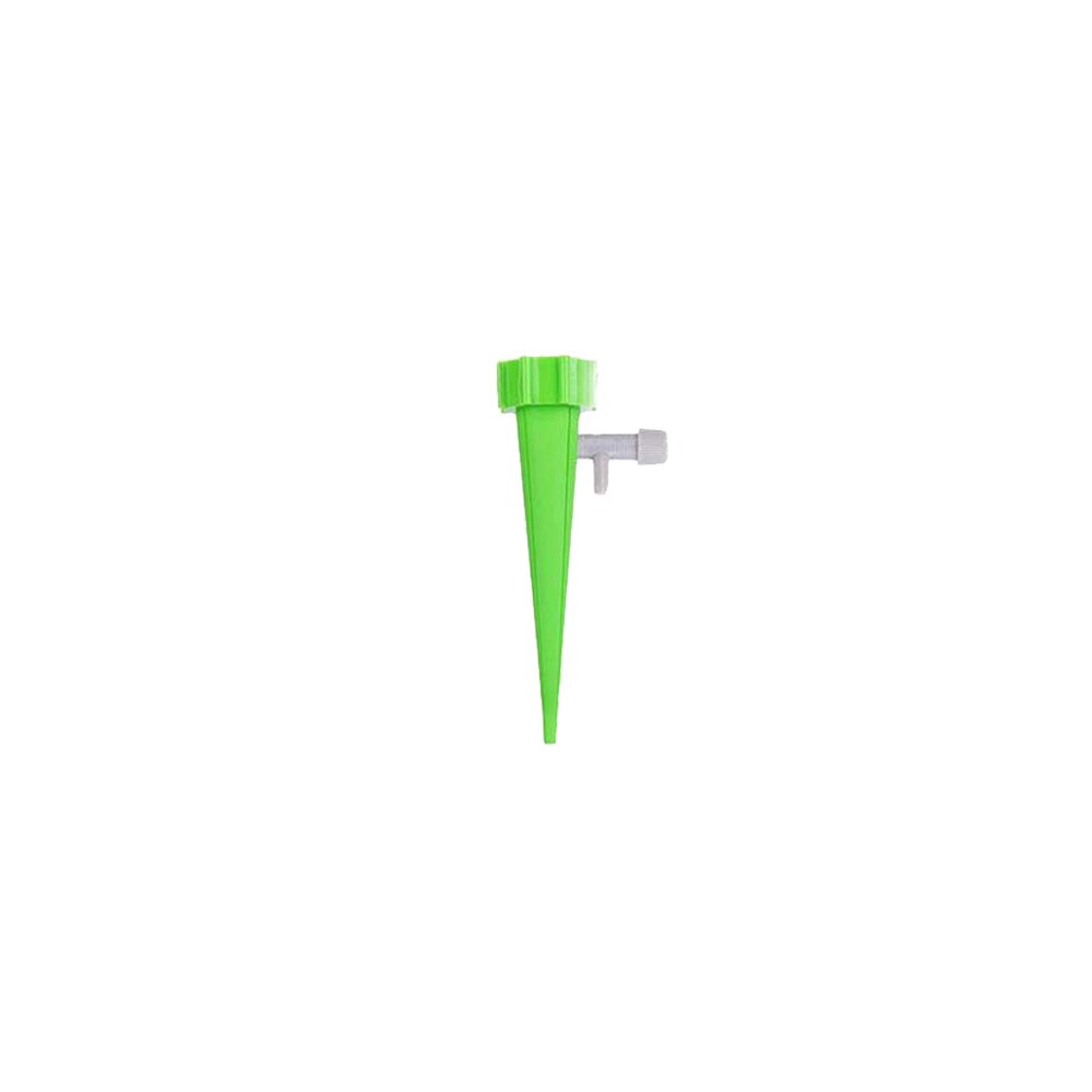 12Pcs/lot Automatic Drip Irrigation Tool Useful Self-Watering Device Adjustable Water Speeds for Flower Plant Garden Supplies: 1 PC green