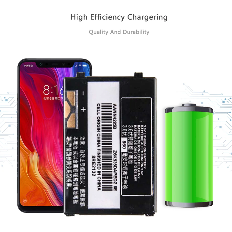 650mAh Bateria Do Telefone Móvel AANN4285B para Motorola V180 V188 V220 V226 C375 C381 C550