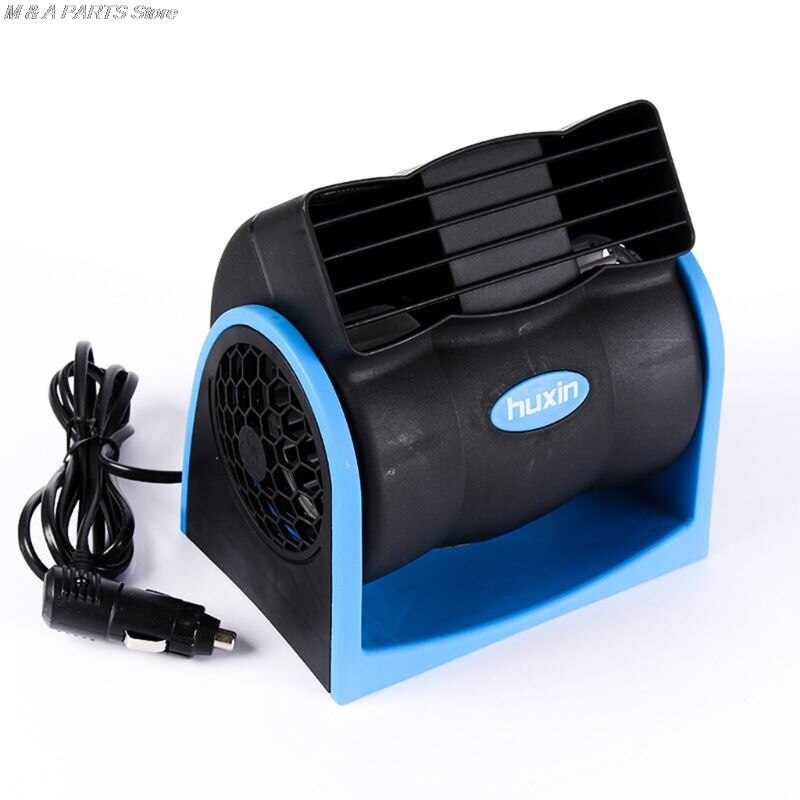 12V Car Vehicle Truck Cooling Air Bladeless Fan Speed Adjustable Silent Cooler System