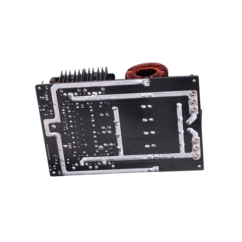 Calentador de inducción ZVS DC 12-40V 50A 1KW, generador de alta tensión, baja frecuencia, 1000W, tablero para metales fundidos