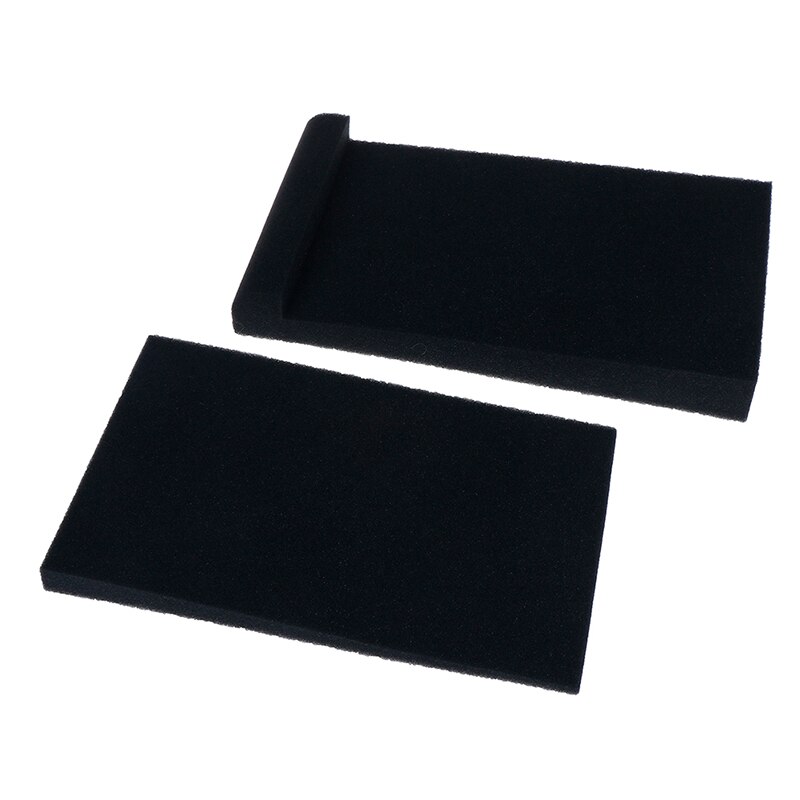 Almohadillas aislantes de espuma, aislamiento acústico de altavoz, Monitor de estudio, esponja de 2 piezas