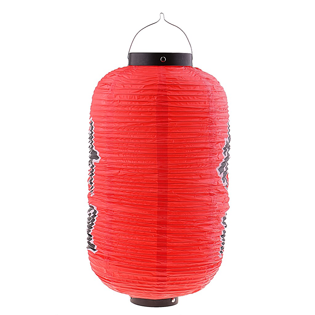 Wodoodporny składany tradycyjny styl japońnarty wiszące czerwone latarnie Chochin kuchnia japońska restauracja dekoracje: A