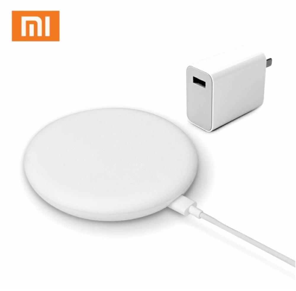 Original xiaomi trådlös laddare 20w max för  mi 9 (20w)  mix 2s / 3 (10w)  qi epp-kompatibel mobiltelefon multiple safe