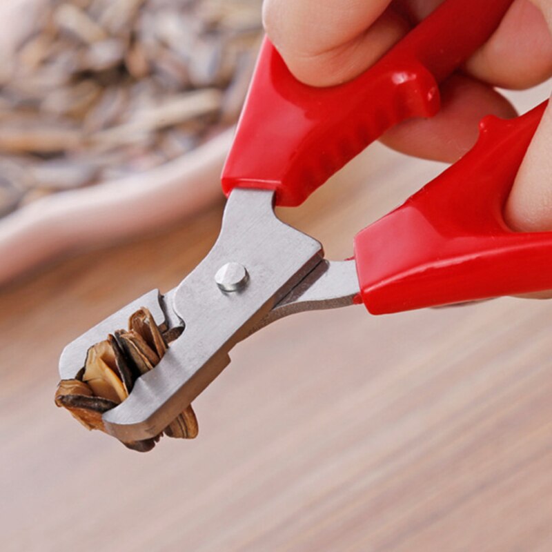 Practical Nut Pliers 1PC Stainless Steel Nut Shell Cracker Pistachio Sheller Opener Peeling Pliers Home Tools