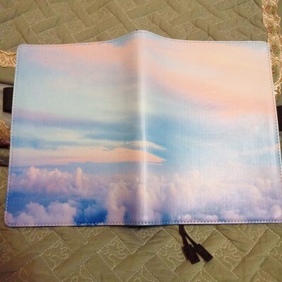 japan A5 notebook stationery diary billbook hobo specifications cover japanese style cover above the clouds