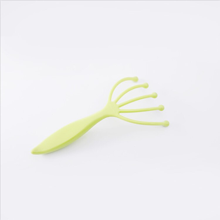 Hand-Held Head Massager Scalp Massager Staal Bal Hoofd Massager Ontspanning Vijf Vinger Massage Tool Voor Hoofd