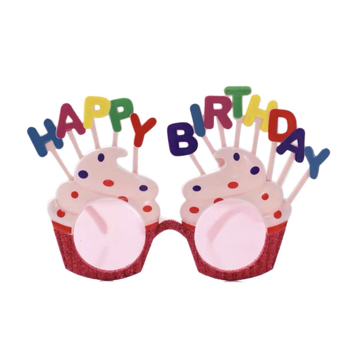 Urodziny imprezowe okulary przeciwsłoneczne śmieszne okulary rekwizyty fotograficzne dekoracje świąteczne posiadacze dla dzieci dekoracje Baby Shower Party: 2
