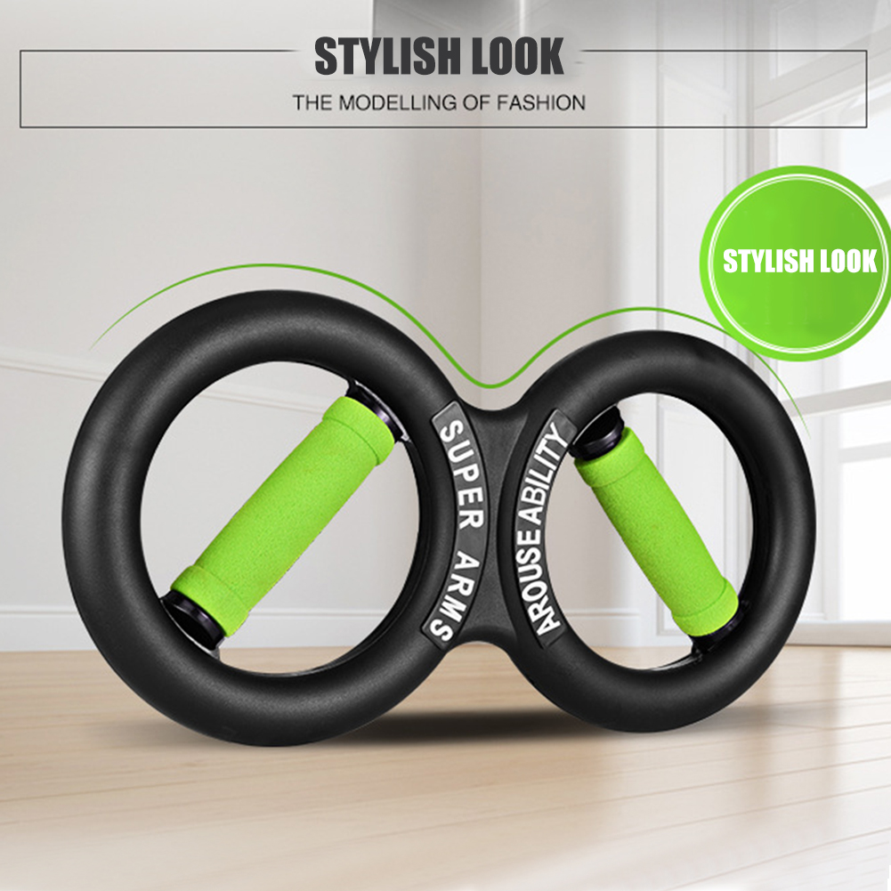 Gym 8 Woord Hand Onderarm Trainer Onderarmtrainer Exerciser Workout Apparatuur Force Trainer Vermogen Strengthener Oefeningen