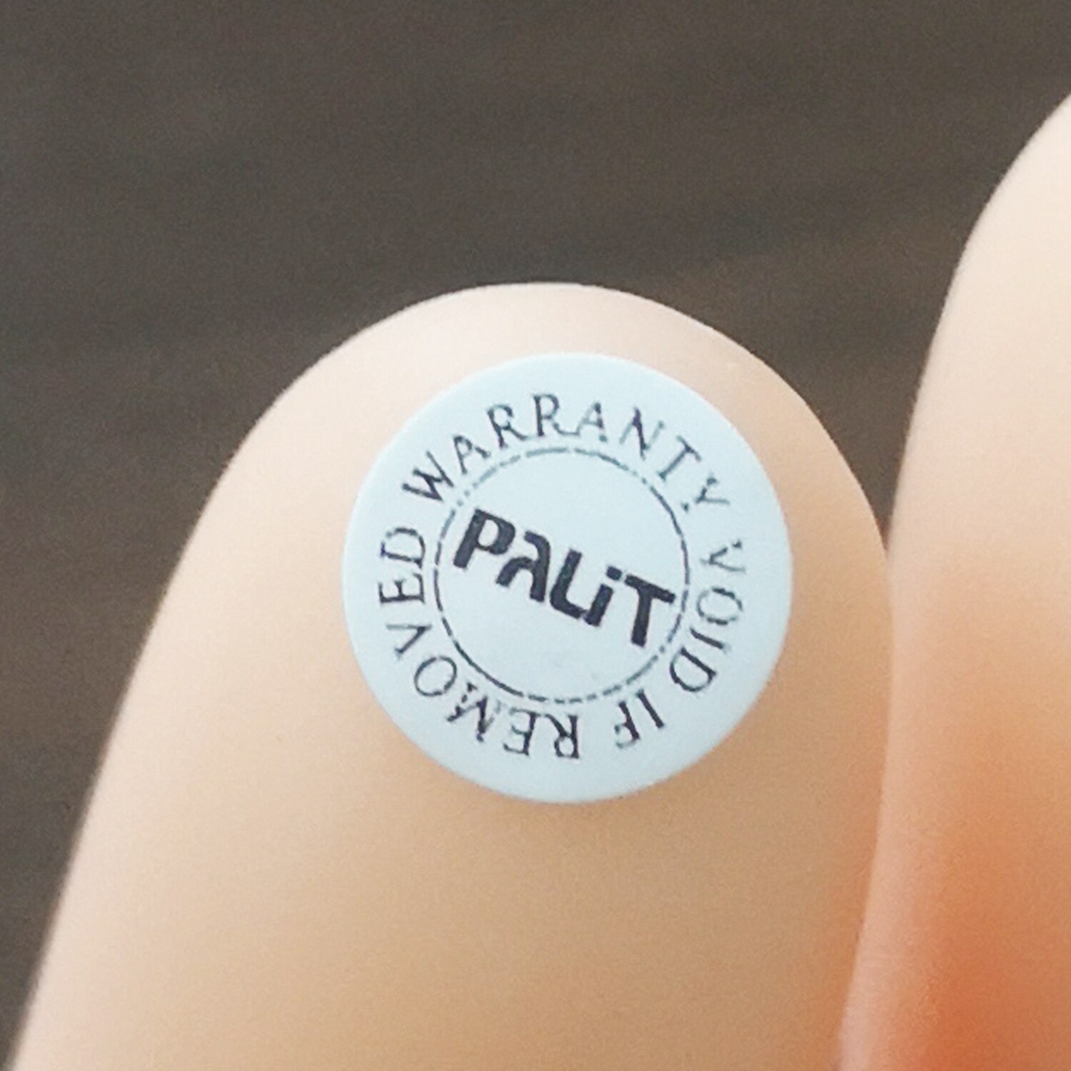 300 pcs of 6 mm PALIT WARRANTY VOID IF REMOVED Brittle Material Seal Stickers V48