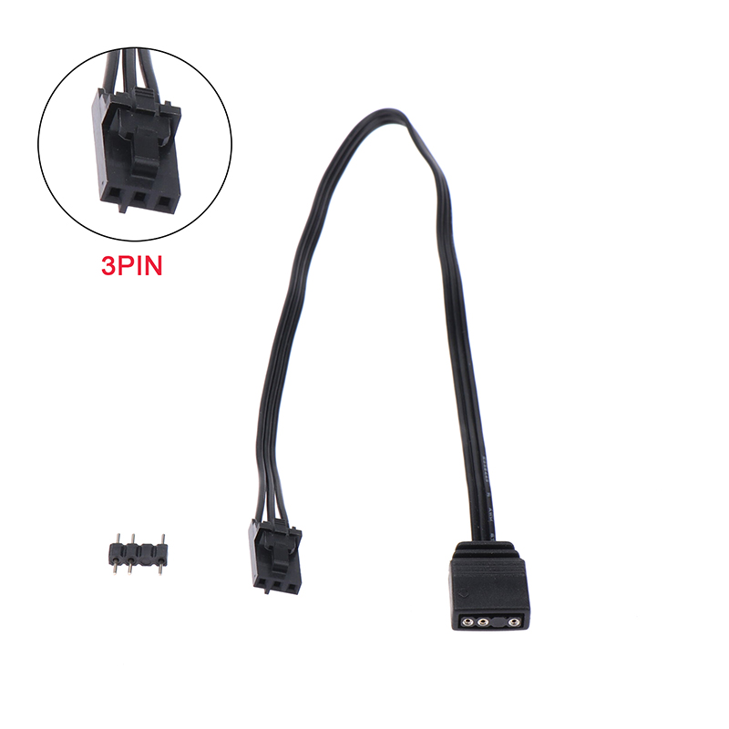 Adapter kabel für Corsair RGB zu Standard Argb 4-polig 3-polig 5V Adapter Stecker Piraten schiff Regler Adapter leitung ql ll120 icue: Orange