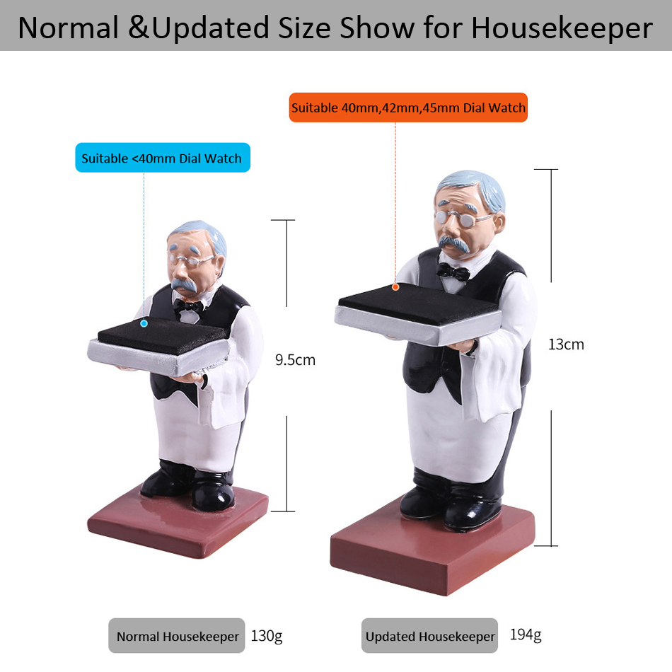 Individualitet ur stativ gammel husholderske astronauter ur opbevaringsboks sag ur display holder smykker organizer