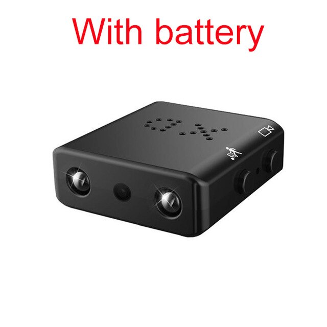 Mini Secret Camera Full HD 1080P Home Security Camcorder Night Vision Micro cam Motion Detection Video Voice Recorder: with battery / add 32GB SD Card