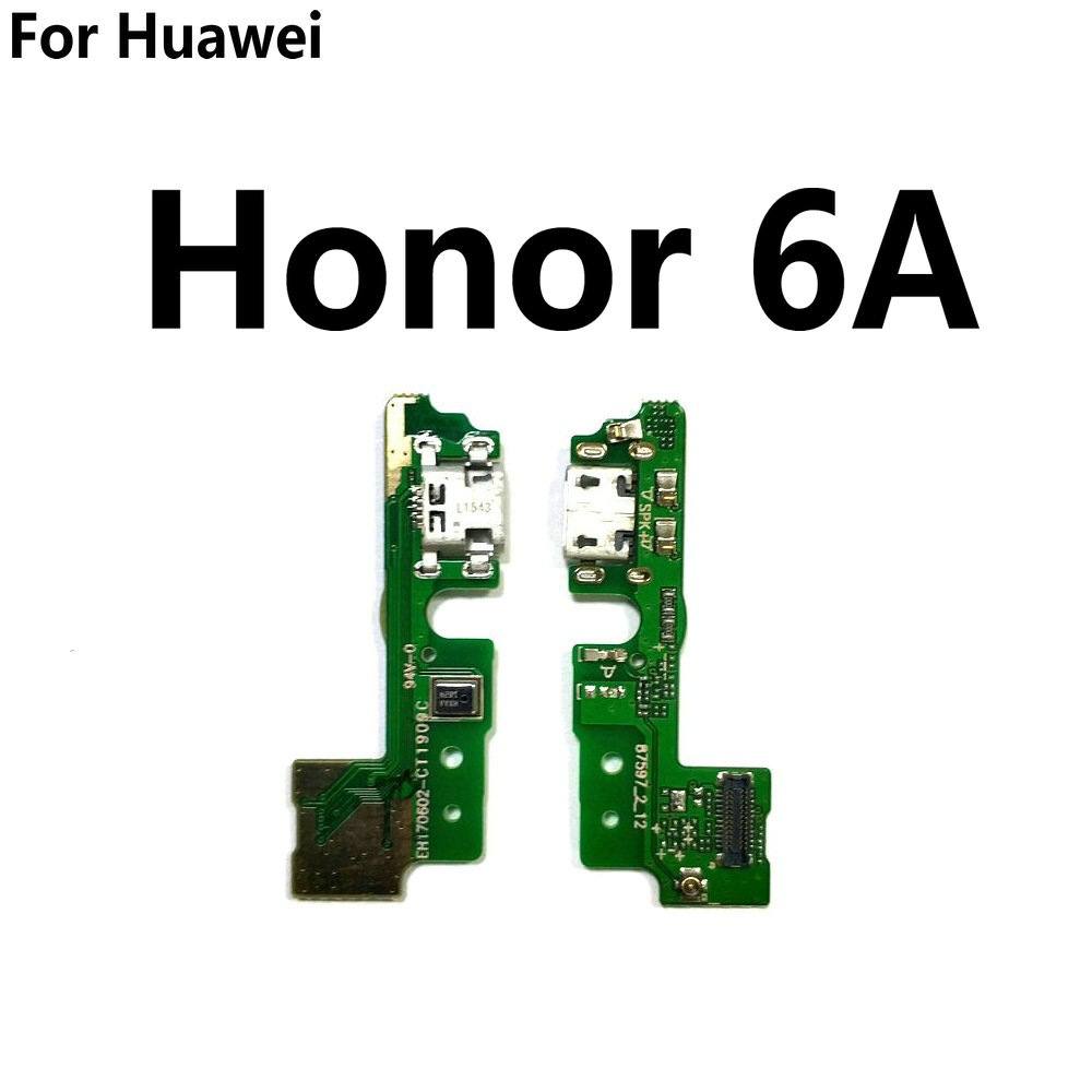 Ladung Hafen Verbinder Gremium Teile biegen Kabel Mit Mikrofon Mic Für Huawei Honor Spielen 8A 7A 7C 7X 7S 6A 6C 6X 5C Profi: grau