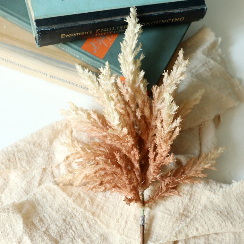 JAROWN Flocking Rime Flower Artificial Plant Wedding Decorations Flores Home Garden Decoration Mariage Sztuczne Kwiaty Flowers