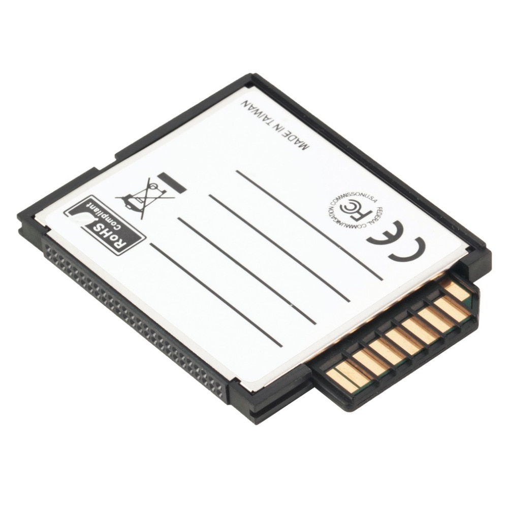 100% Single Slot Extreme For Micro SD/SDXC TF To Compact Flash CF Type I Memory Card Reader Writer Adapter Newest