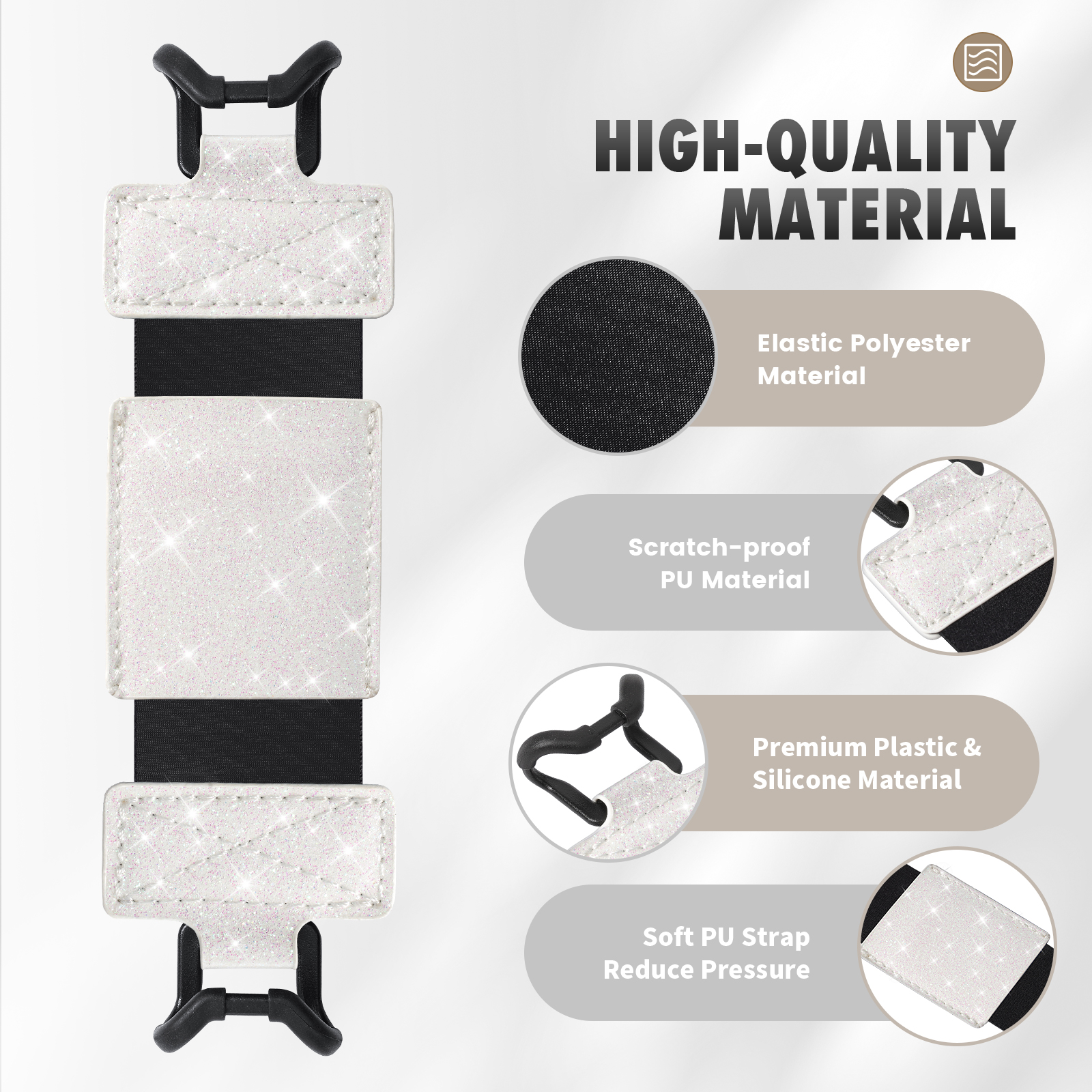 Correa de mano suave para Kindle eReaders Fire Tablet de 6-8 ", soporte de seguridad anticaída Universal antideslizante para Kindle/Kobo/Voyaga