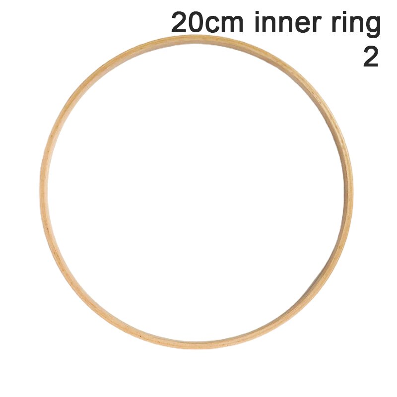 8-40cm Houten Frame Hoop Cirkel Borduurwerk Hoop Tool Bamboe Cirkel Kruissteek Hand DIY Art Craft Naaien Tool (Kleur: 23cm