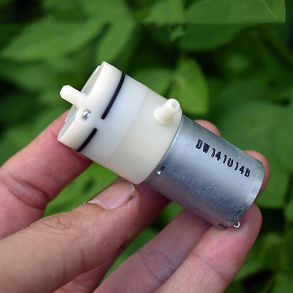 DC 5V-12V mikro370 pompa powietrza 6V 9V elektryczna pompa zastrzykowa pompa próżniowa pompa tlenu mini małe pompy DIY akwarium akwarium