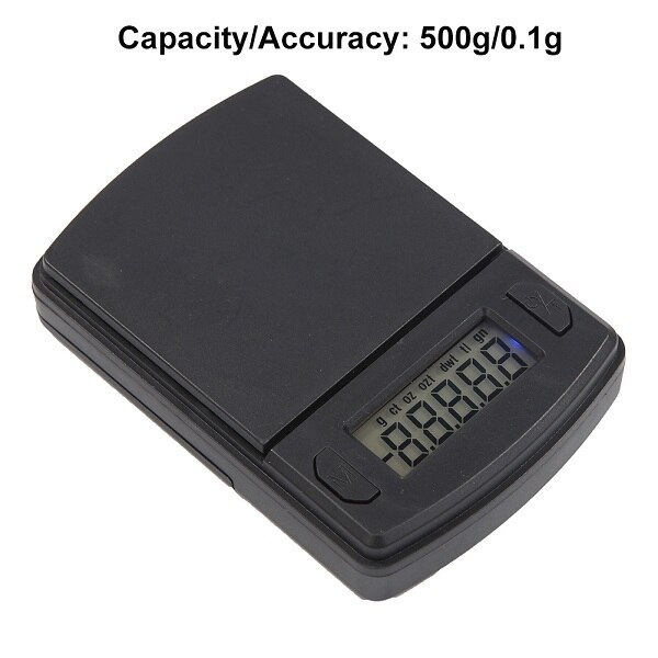 Báscula Digital portátil de palma para joyería, balanza Digital de bolsillo, pantalla LCD electrónica, ponderación de escala, diamante para cocina, 1 Uds.: 3
