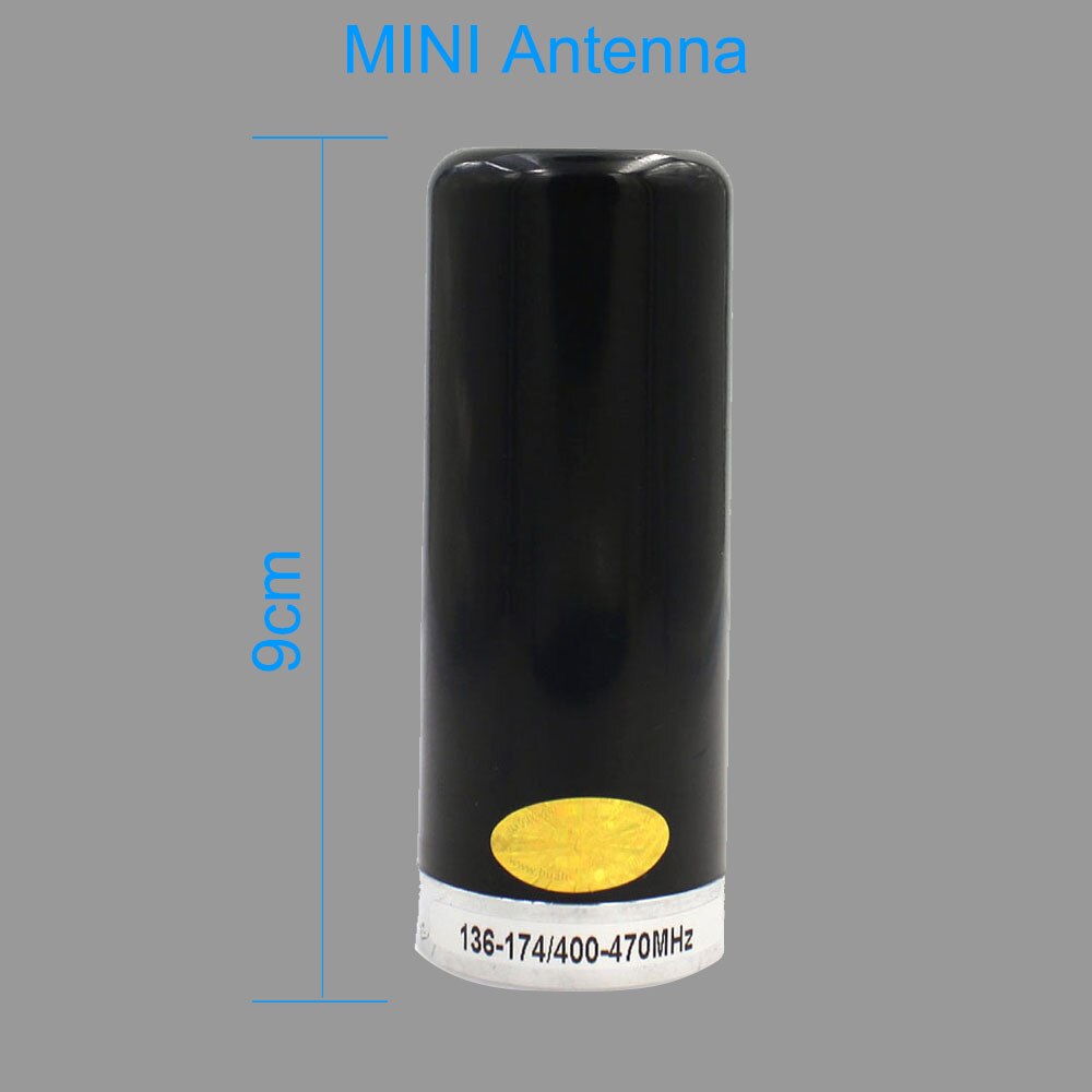 Mini Dual Band Antenne 9Cm Uhf En Vhf Antenne HH-N2RS PL-259 Jack Voor Auto Mobiele Radio HHN2RS Uv 136-174Mhz &amp; 400-470Mhz Antenne