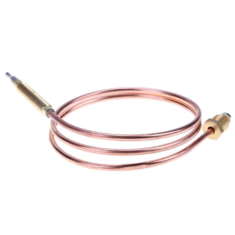 900Mm Gas Stove Universal Thermocouple Kit M6X0.75 With Spilt Nuts (Five) Replacement Thermocouple